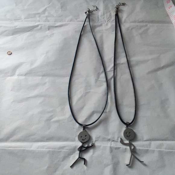 ๐ Hand Crafted Middle Finger "F You" Necklace (2/$15) - Picture 2 of 7